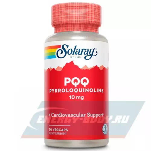  Solaray PQQ 10 mg 30 веган капсул