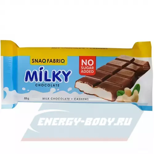 Батончик протеиновый SNAQ FABRIQ Milky Молочно-ореховая паста, 55 г