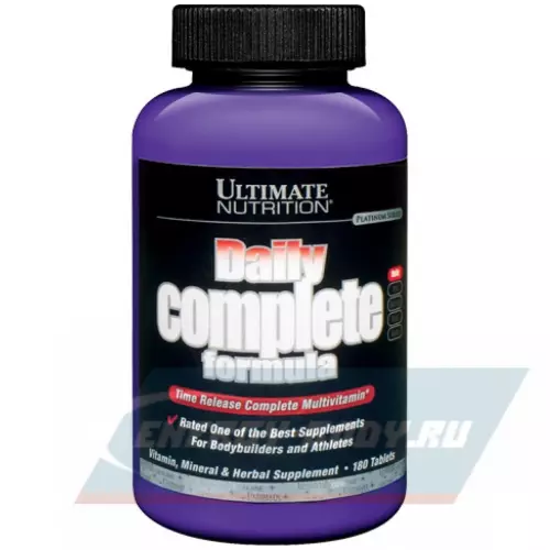  Ultimate Nutrition Спортивные витамины Ultimate Daily Complete Formula (180 таблеток) 180 таблеток