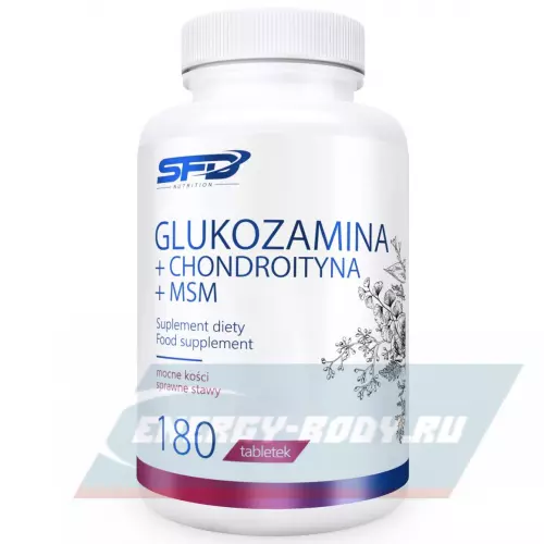 Суставы, связки SFD Glukozamina+Chondroityna +MSM 180 таблеток