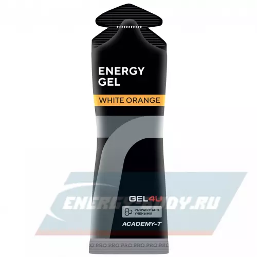 Энергетический гель GEL4U Energy Gel Апельсин, 60 г