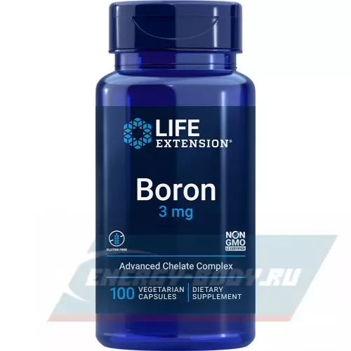  Life Extension Boron 3 mg 100 капсул