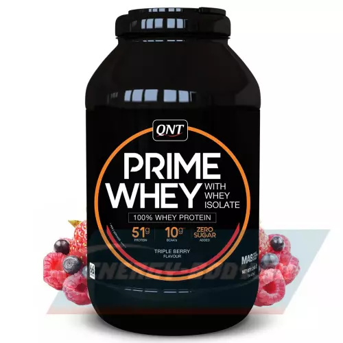  QNT PRIME WHEY Тройная ягода, 2000 г