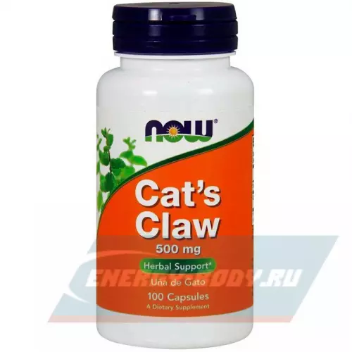  NOW FOODS Cat's Claw 500 мг Нейтральный, 100 капсул