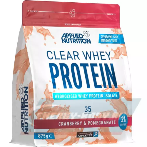  Applied Nutrition Clear Whey Protein Клюква и Гранат, 875 г
