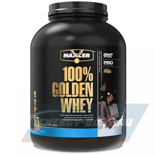  MAXLER 100% Golden Whey Насыщенный шоколад, 2270 г