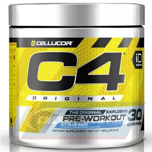 Предтерник Cellucor C4 Pre-Workout Ледяная голубика, 195 г