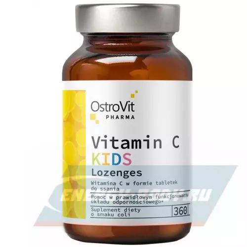  OstroVit Vitamin C Kids Lozenges 360 таблеток