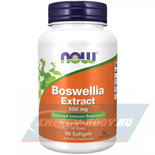  NOW FOODS Boswellia Extract 500 mg 90 гелевых капсул