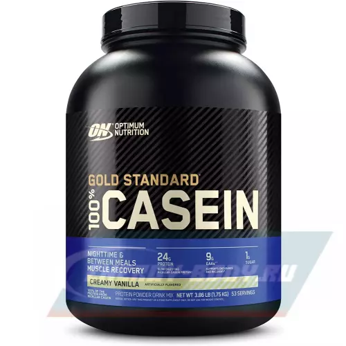  OPTIMUM NUTRITION 100% Casein Gold Standard Ванильный крем, 1750 г