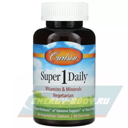  Carlson Labs Super-1-Daily 60 капсул