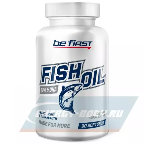 Omega 3 Be First Fish Oil omega-3 (рыбный жир 20% ПНЖК) 90 капсул