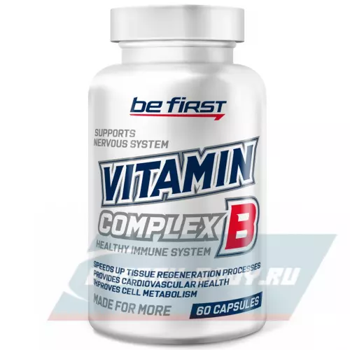  Be First Vitamin B-complex (витамины группы Б) 60 капсул