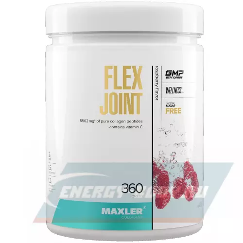 Суставы, связки MAXLER Flex Joint Малина, 360 г