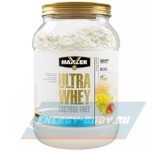  MAXLER Ultra Whey Lactose Free Манго, 900 г
