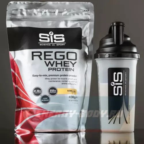  SCIENCE IN SPORT (SiS) REGO Whey Protein Ваниль, 450 г