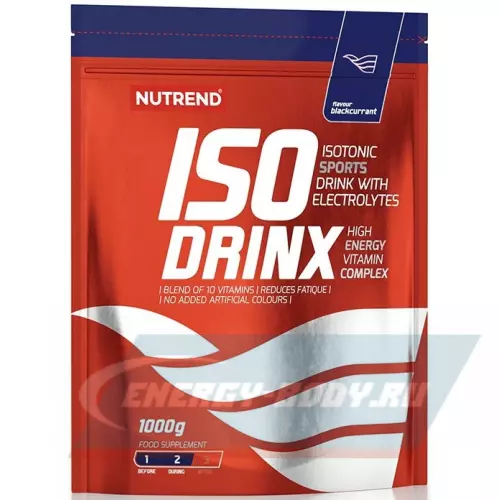  NUTREND Isodrinx Черная смородина, 1000 г