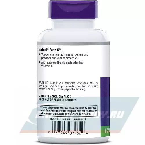  Natrol Easy-C 500 mg 120  таблеток