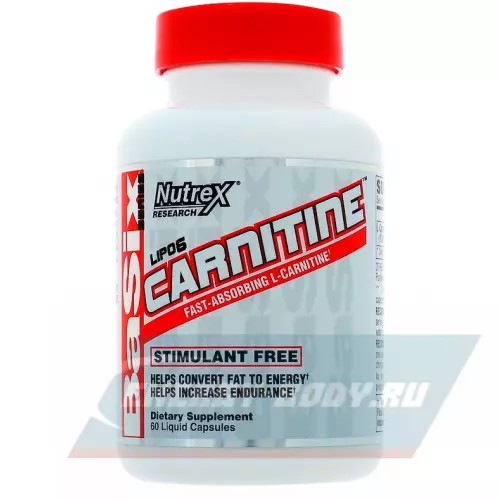 L-Карнитин NUTREX Lipo-6 Carnitine 60 капсул