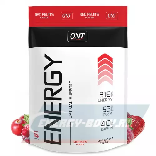  QNT FULL ENERGY POWDER Красные ягоды, 900 г