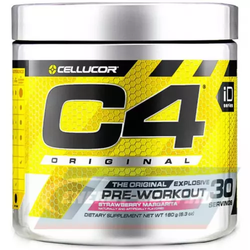 Предтерник Cellucor C4 Pre-Workout Клубничная Маргарита, 195 г