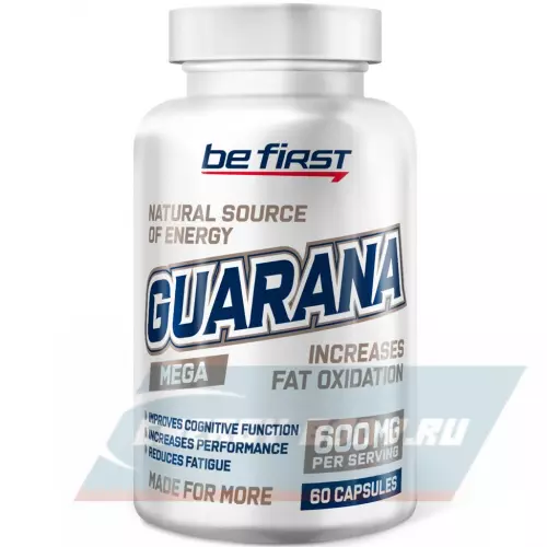 Энергетик Be First Guarana Extract 60 капсул