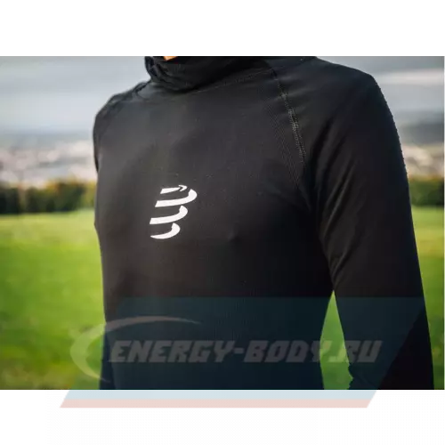  Compressport Худи 3D Thermo UltraLight Черный S