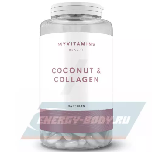 COLLAGEN Myprotein Coconut + Collagen Нейтральный, 180 капсул