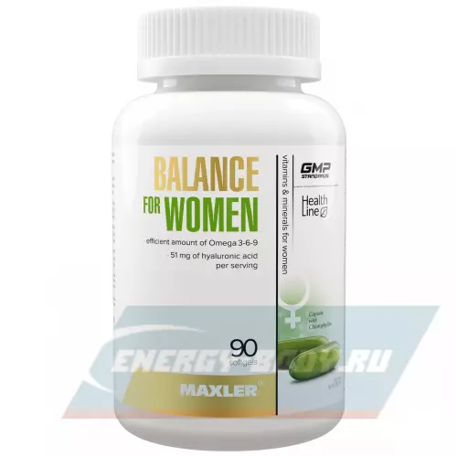  MAXLER Balance for Women 90 капсул