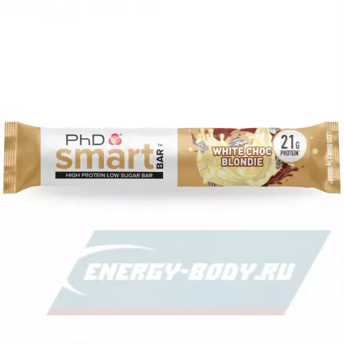 Батончик протеиновый PhD Nutrition Smart Bar Белый шоколад, 64 г