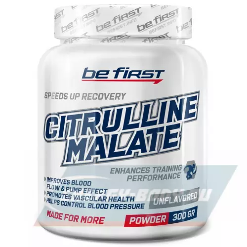 Аминокислотны Be First Citrulline Malate Powder Натуральный, 300 г