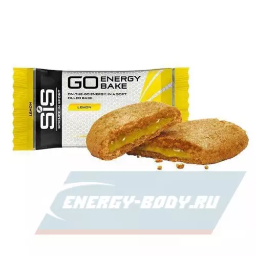 Батончик энергетический SCIENCE IN SPORT (SiS) GO Energy Bake Лимон, 4 х 50 г