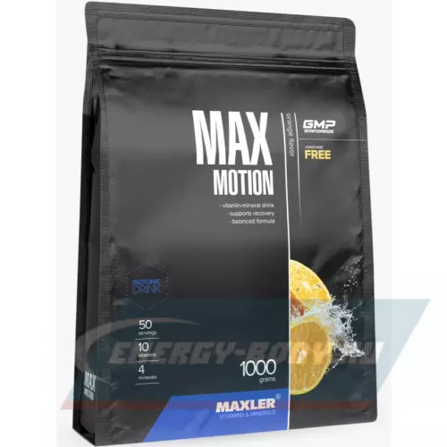  MAXLER Max Motion Апельсин, 1000 г