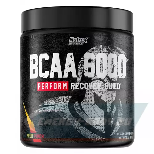 ВСАА NUTREX BCAA 6000 2:1:1 Фруктовый пунш, 232 г