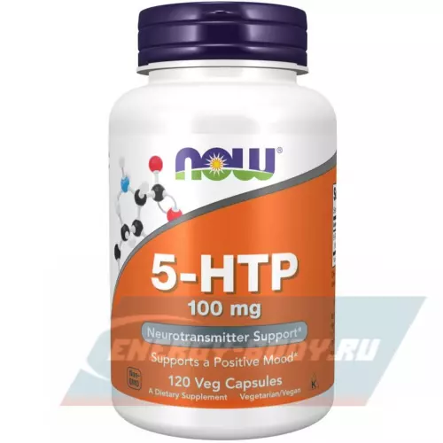  NOW FOODS 5-HTP 100 mg 120 веган капсул