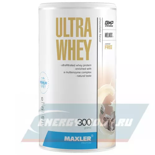  MAXLER Ultra Whey Шоколад, 300 г
