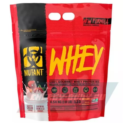  Mutant Mutant Whey Клубничный крем, 4540 г