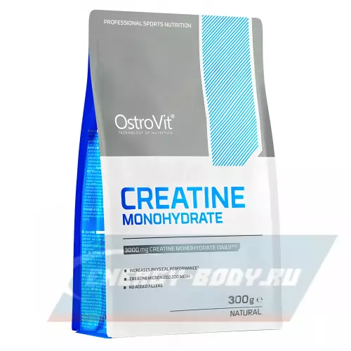  OstroVit Creatine Monohydrate Натуральный, 300 г