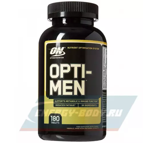  OPTIMUM NUTRITION OPTI-MEN 180 таблеток