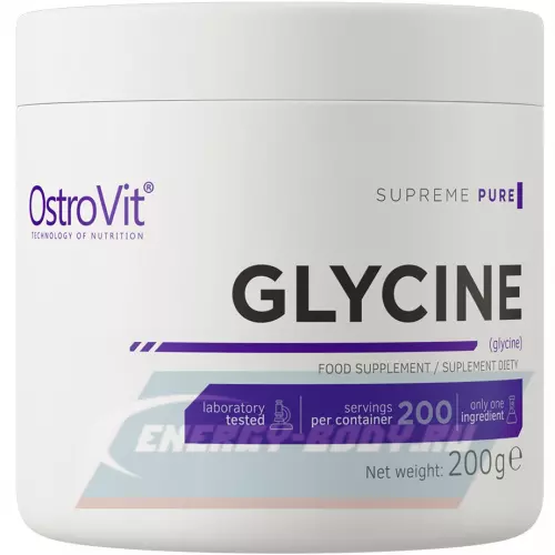 Аминокислотны OstroVit Glycine Натуральный, 200 г