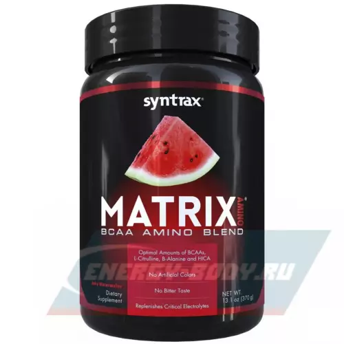  SYNTRAX Matrix BCAA Amino Blend Сочный арбуз, 370 г