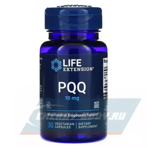  Life Extension PQQ Caps 10 mg 30 вегетарианских капсул