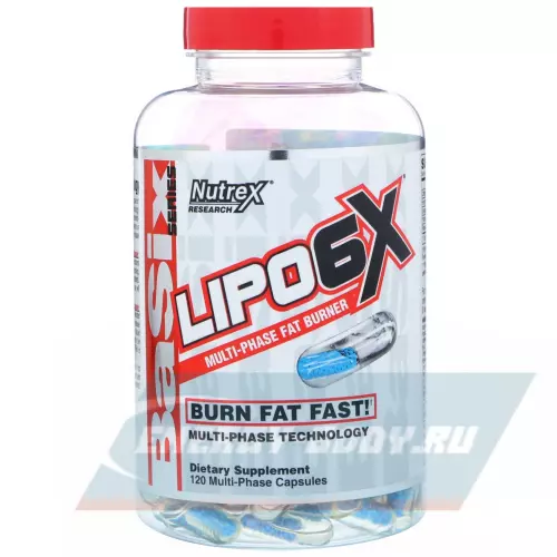  NUTREX Lipo-6X 120 капсул