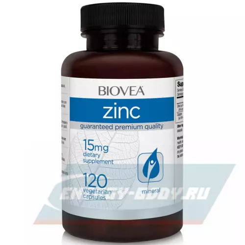  Biovea Zinc 15mg 120 капсул