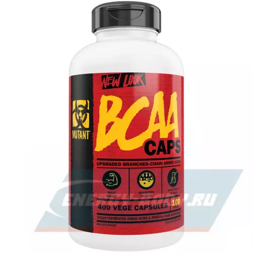 ВСАА Mutant BCAA Capsules 2:1:1 400 капсул