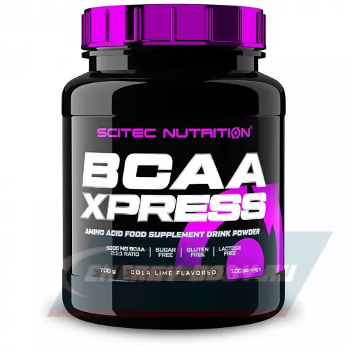 ВСАА Scitec Nutrition BCAA Xpress 2:1:1 Кола - Лайм, 700 г