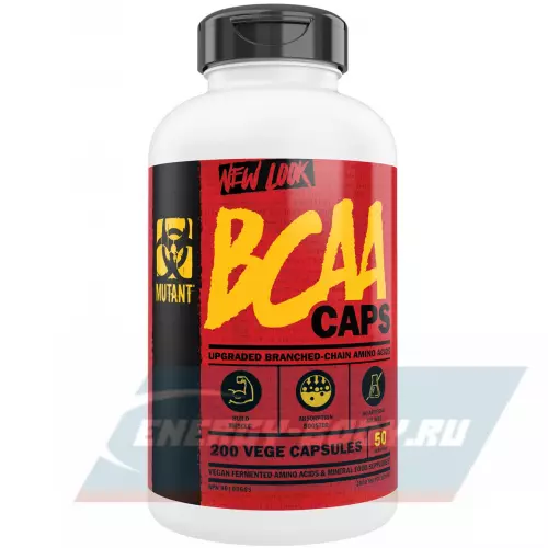 ВСАА Mutant BCAA Capsules 2:1:1 200 капсул