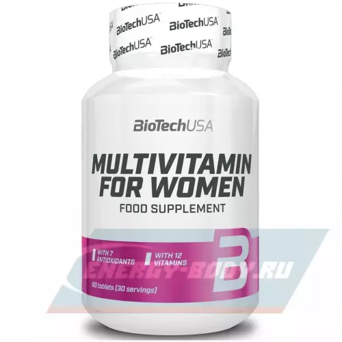  BiotechUSA Multivitamin for Women 60 таблеток