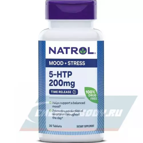  Natrol 5-HTP 200 mg 30 таблеток