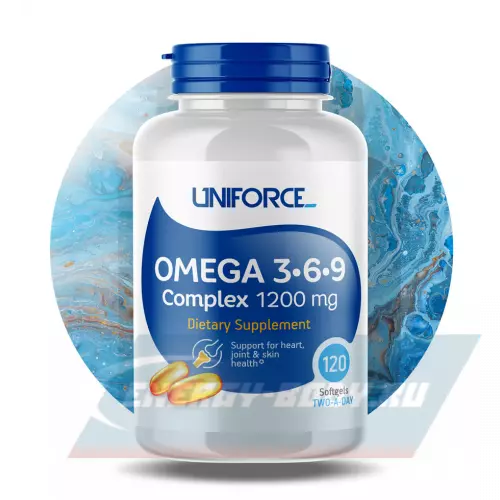 Omega 3 Uniforce Omega 3-6-9 1200 mg 120 капсул